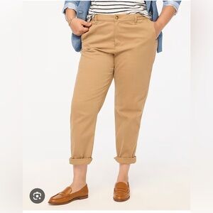 High rise chino J Crew